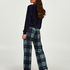 Velvet pyjama set, Green
