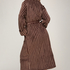 Soft Fleece Bathrobe, Brown