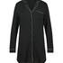 Essential Jersey Shirtdress, Black