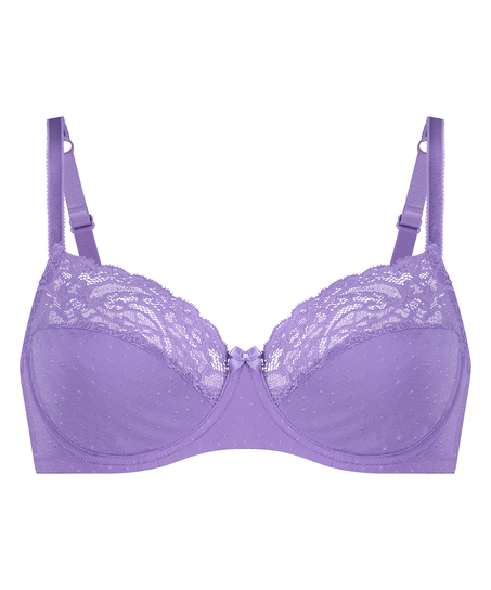 Sophie Non-Padded Underwired Bra, Purple