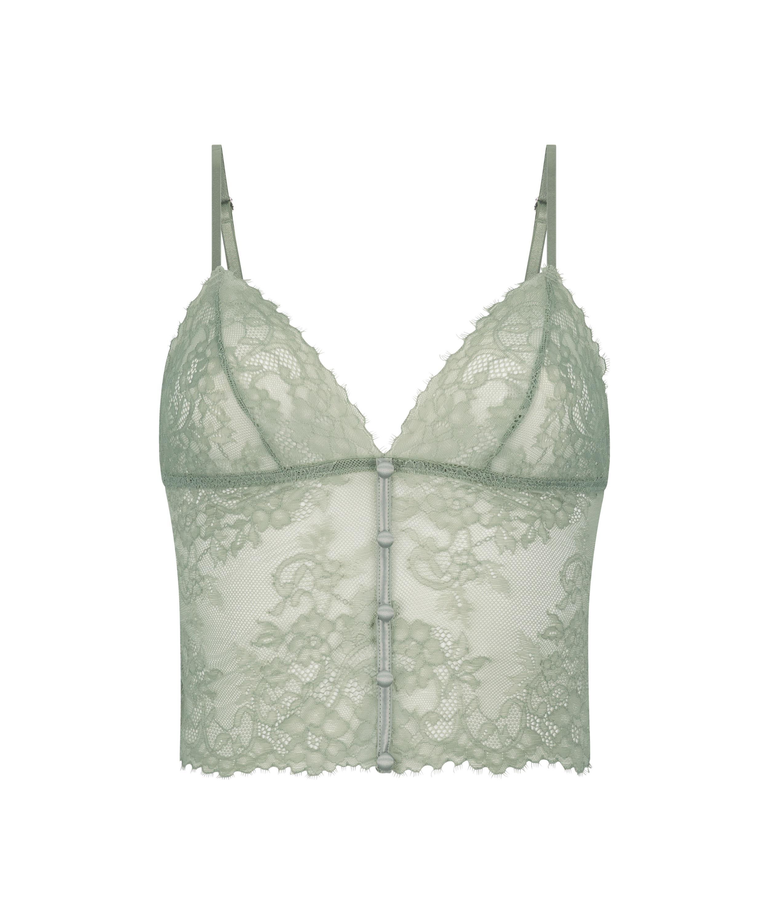 Longline bralette Bailey, Green, main