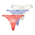 3-Pack Thong, Pink