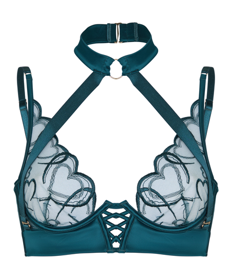 Olivia Non-Padded Underwired Bra, Blue