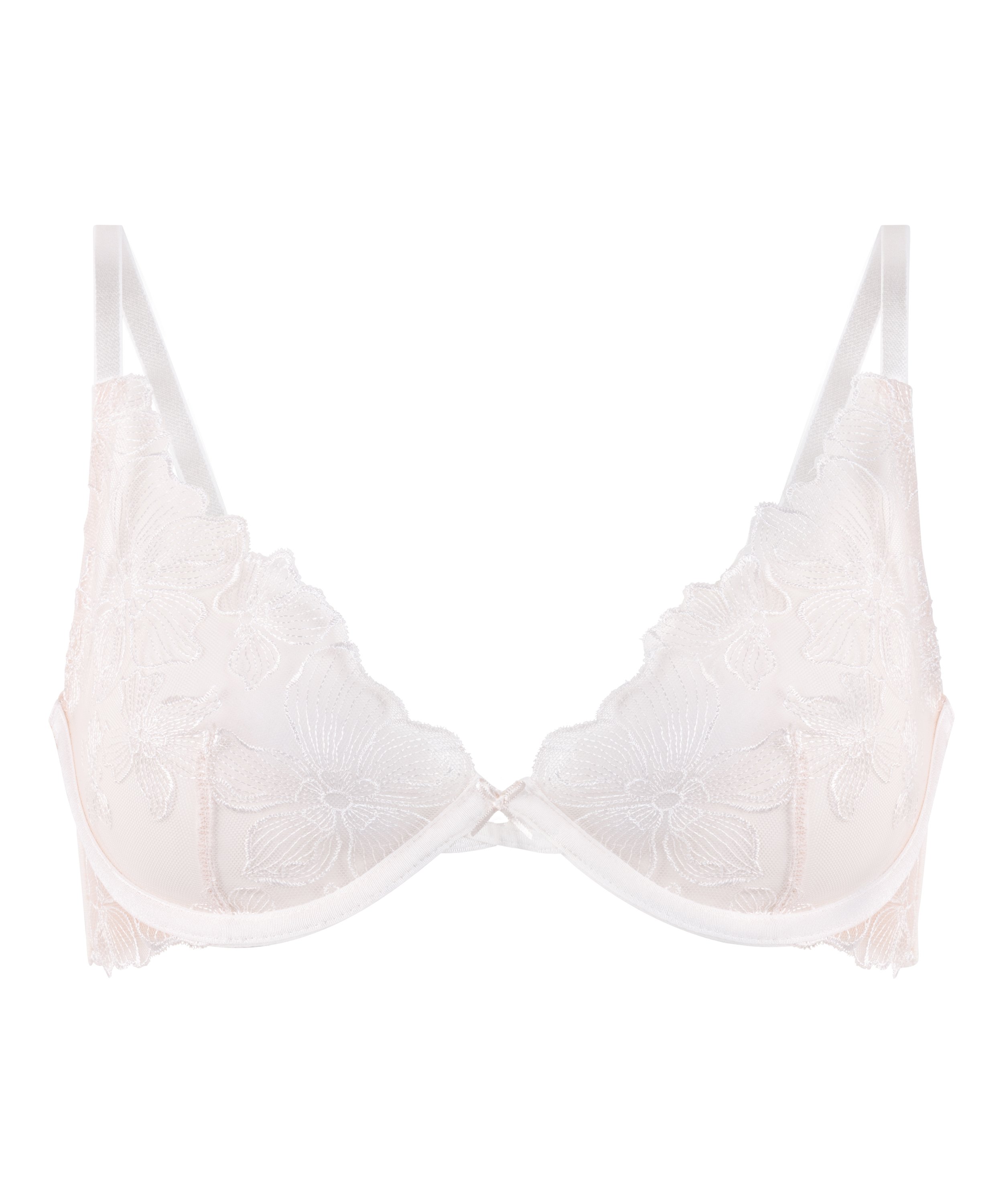 Lauren Non-Padded Underwired Bra, White, main