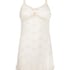 Darcy Slipdress Allover Lace, White