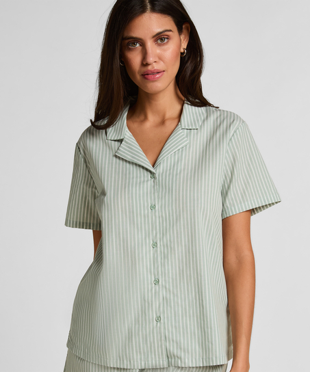 Jacket Woven Stripe, Green