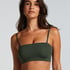Smooth Bandeau Bralette, Green
