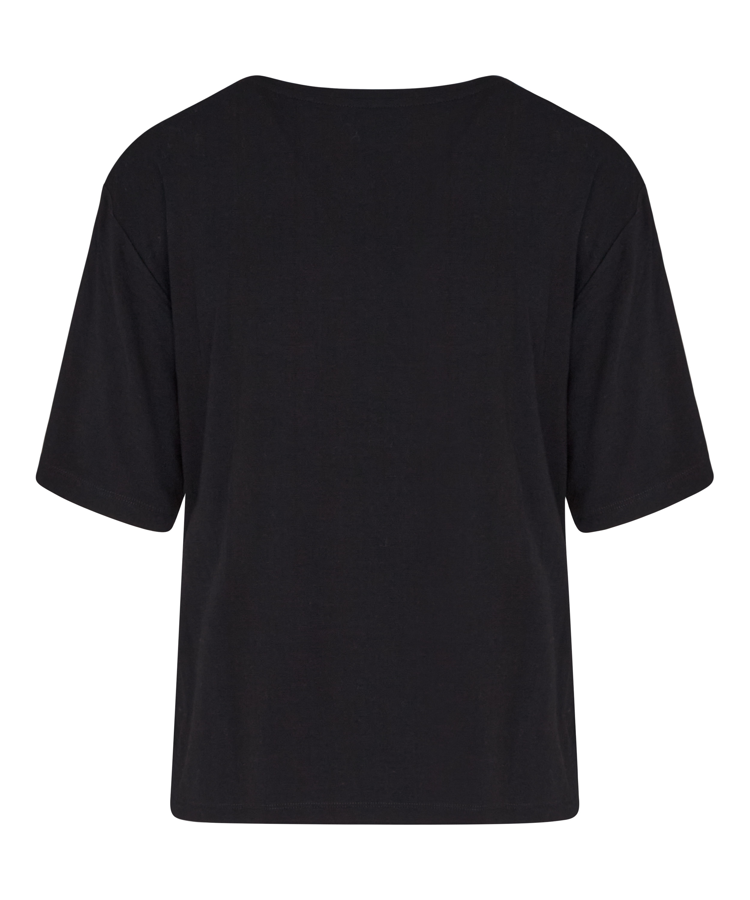 Pyjama Top Jersey Essential, Black, main