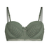 Kriss padded strapless underwired bra I AM Danielle, Green