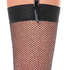 Lurex Fishnet Stockings, Black