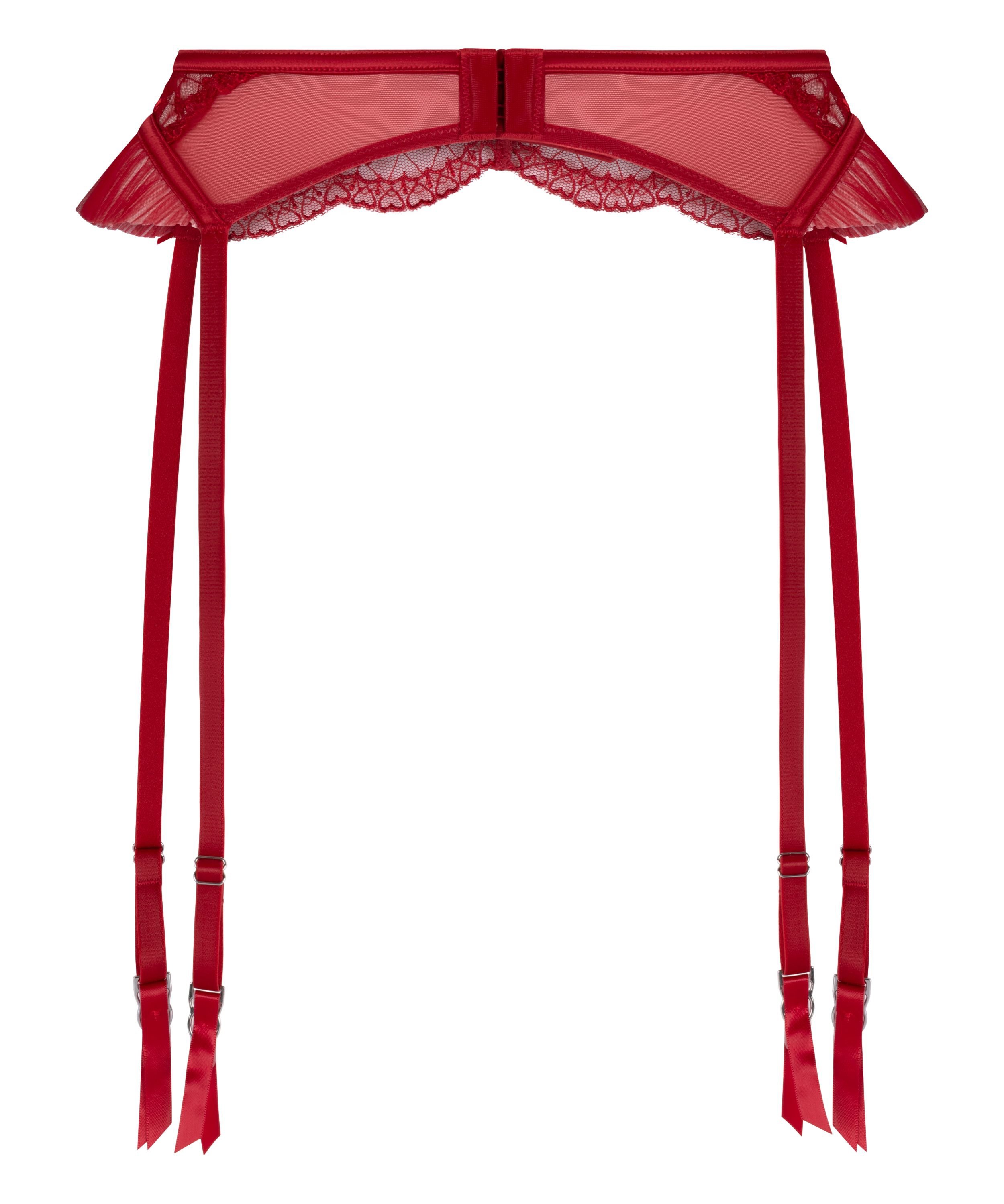 Cordelie Suspenderbelt , Red, main