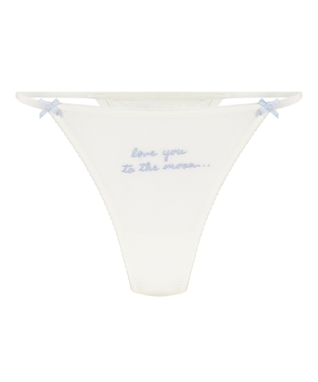 Thong Carol, White