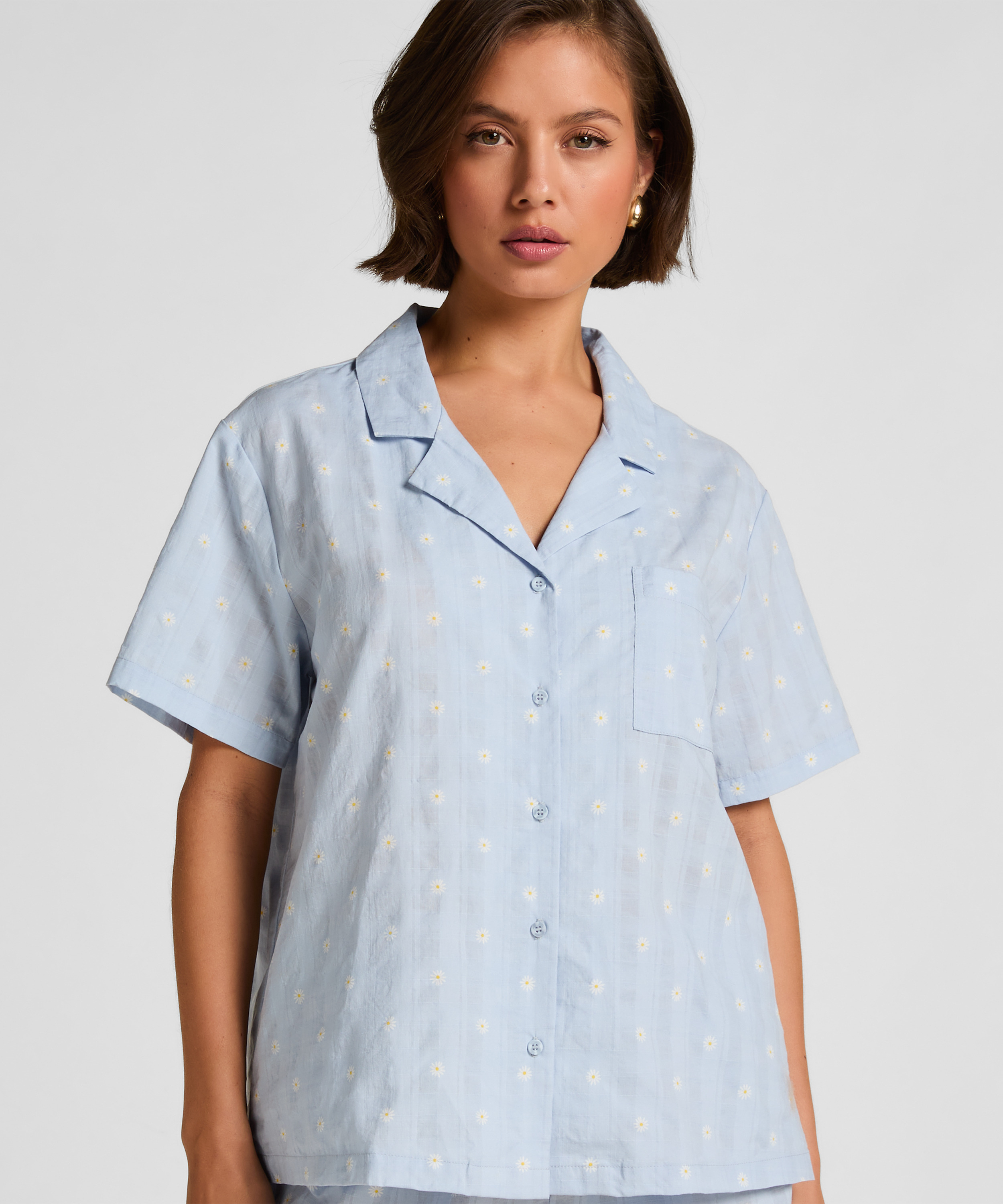 Jacket Woven, Blue, main