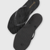 Zebra flipflops, Black