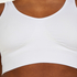 Seamless Crop Top, White
