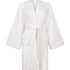 Waffle Bathrobe, White