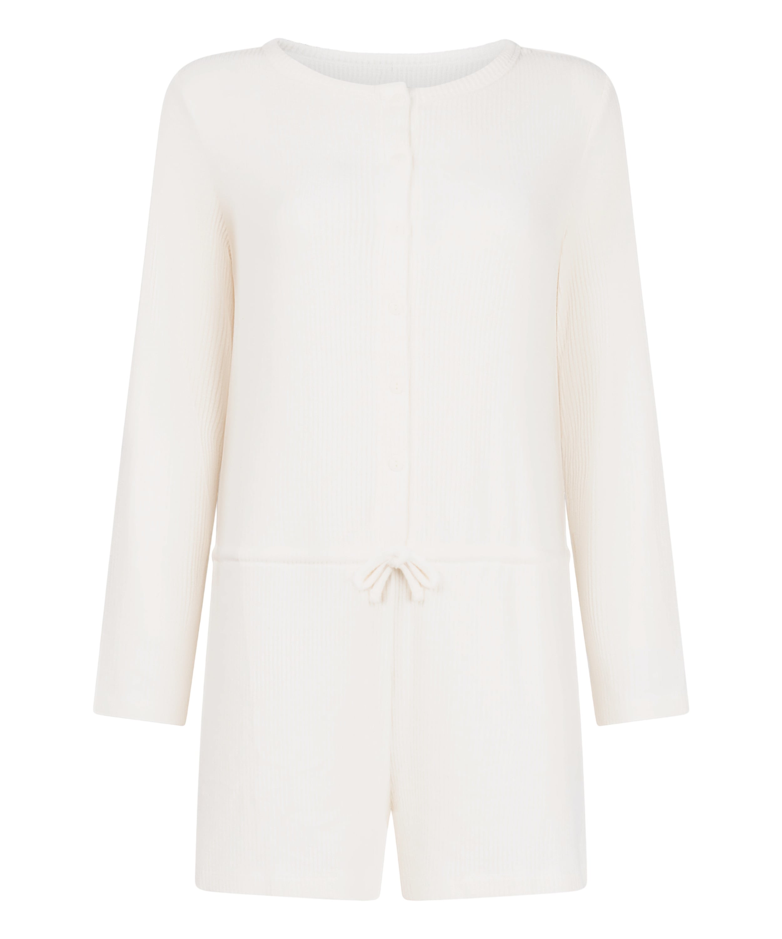 Onesie Short Jersey Rib, White, main