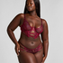 Jacky Open Crotch Brazilian, Red