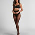 Tights 15 Denier print, Black