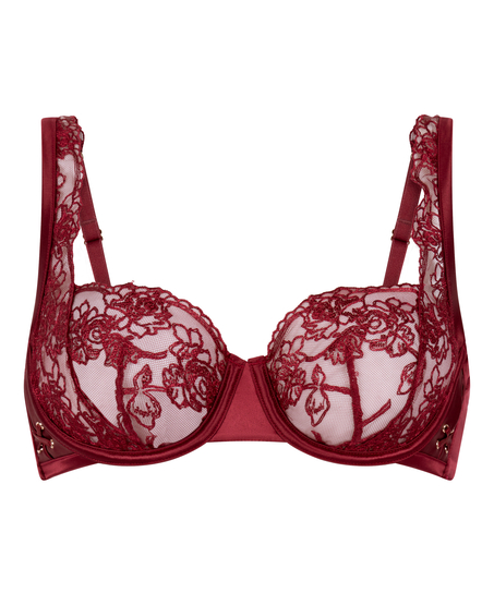 Catherine Non-Padded Underwired Bra, Red