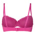 Lola Padded Underwired Bra, Pink