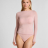 super soft Boatneck Shirt with Cashmere, Pink