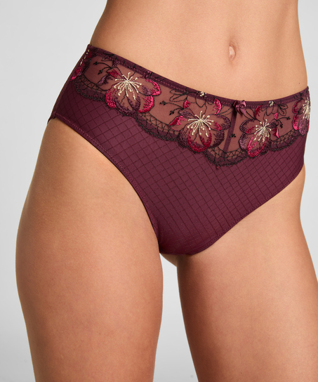 High Waisted Slip Helena, Purple
