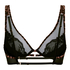 Non-Padded Underwired Longline Bra Tasha, Black