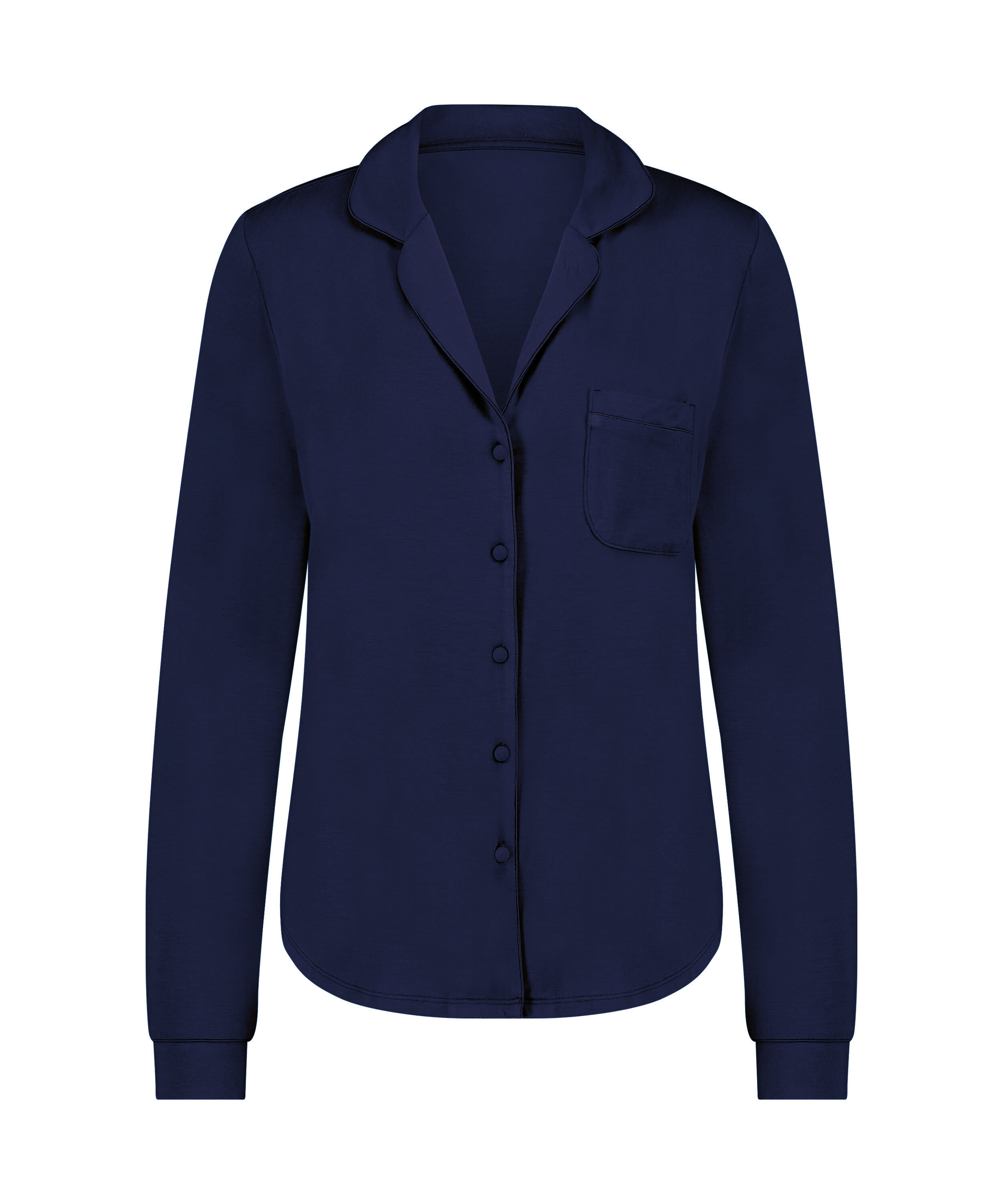 Essential Jersey Long-Sleeved Jacket, Blue
