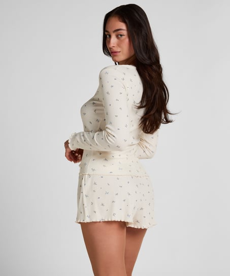 Pyjama Set Daisy, White