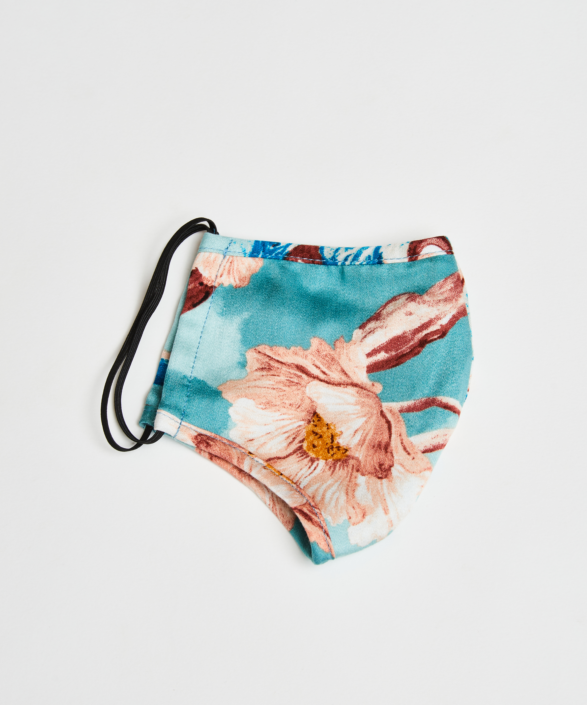 Face Mask Print, Blue, main