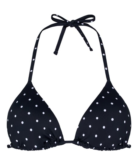 Triangle Bikini Top Bardolino, Black