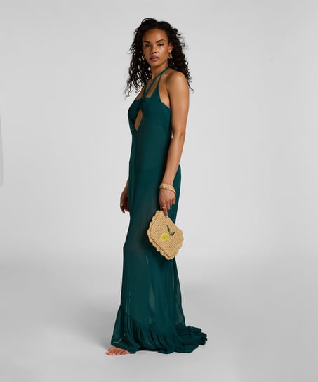 Clutch Raffia, Beige