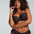 Sophia Non-Padded Underwired Bra, Black