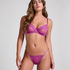 Ingrid Non-Padded Underwired Bra, Purple