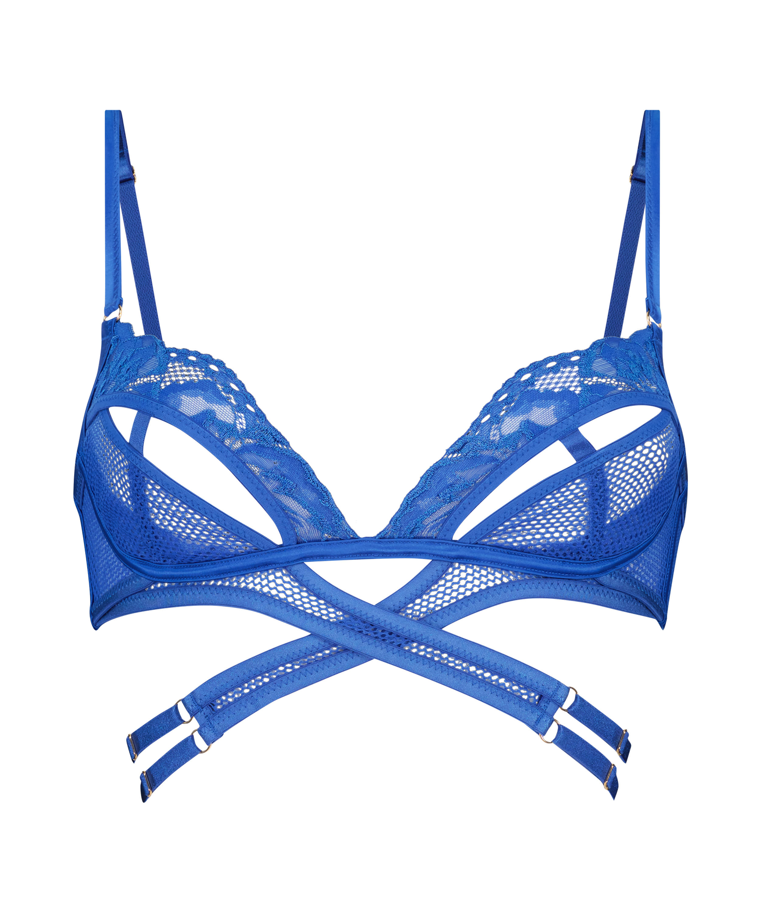 Pleasure Bralette, Blue, main