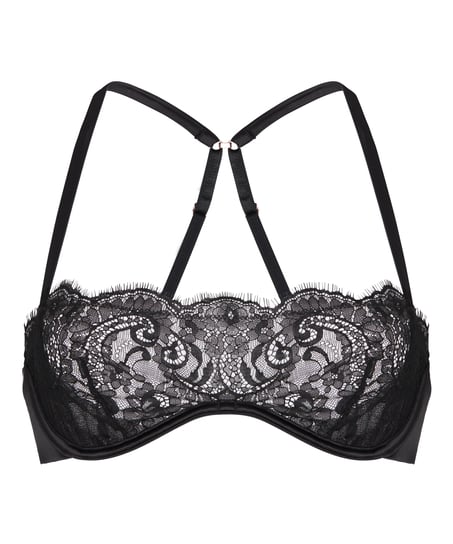 Non-Padded Underwired Bra Sylvia, Black