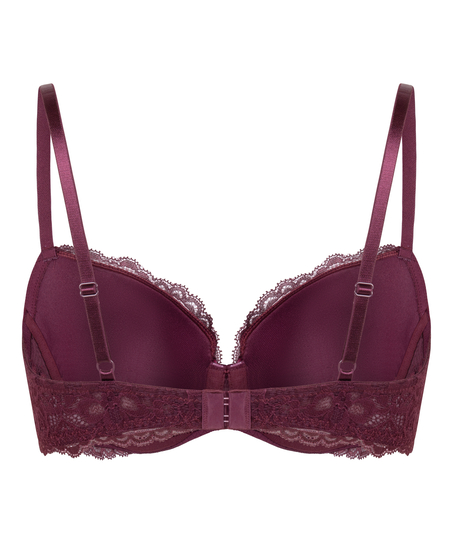 Marine Padded Underwired Bra, Purple