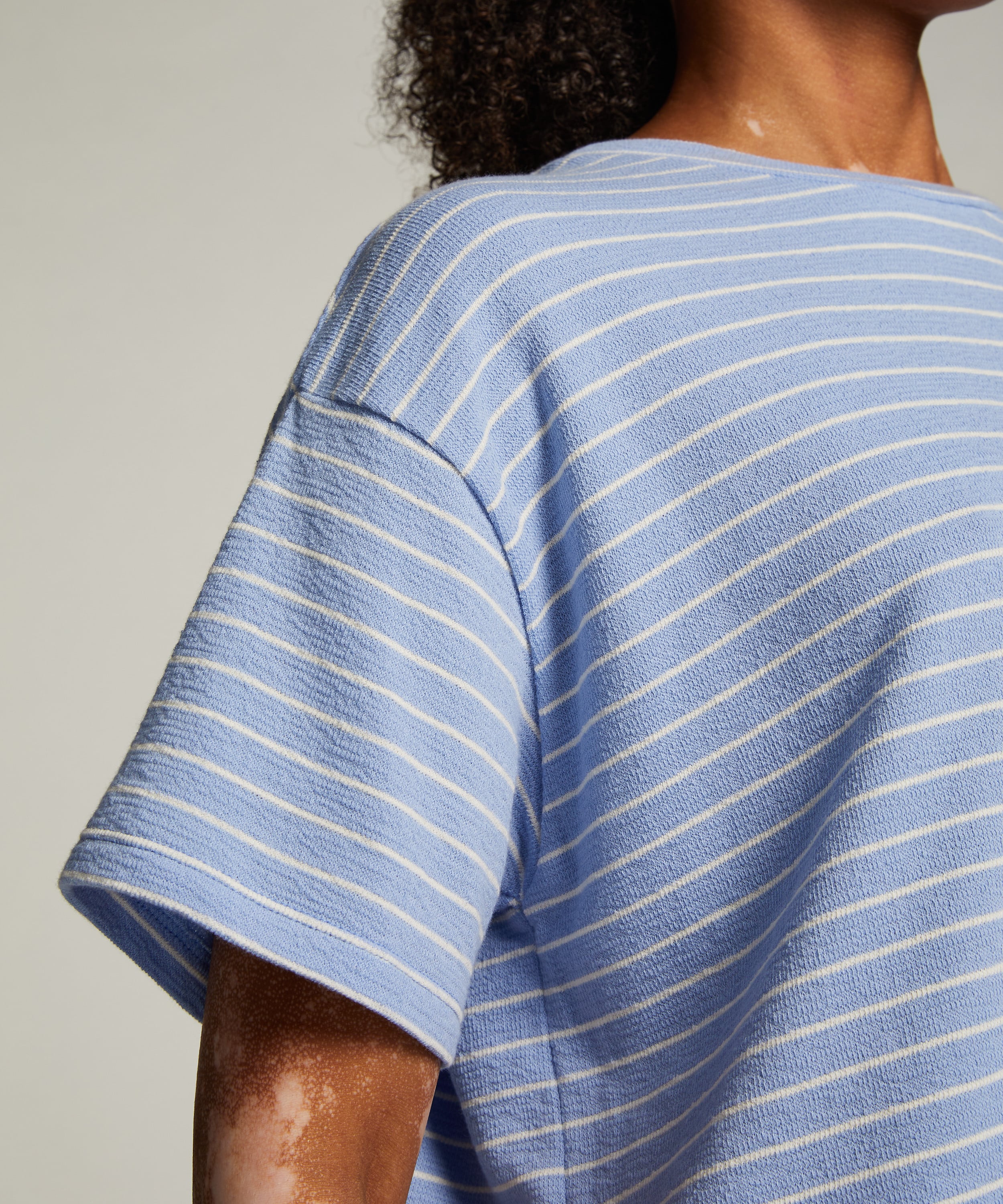 Pyjama Top, Blue, main