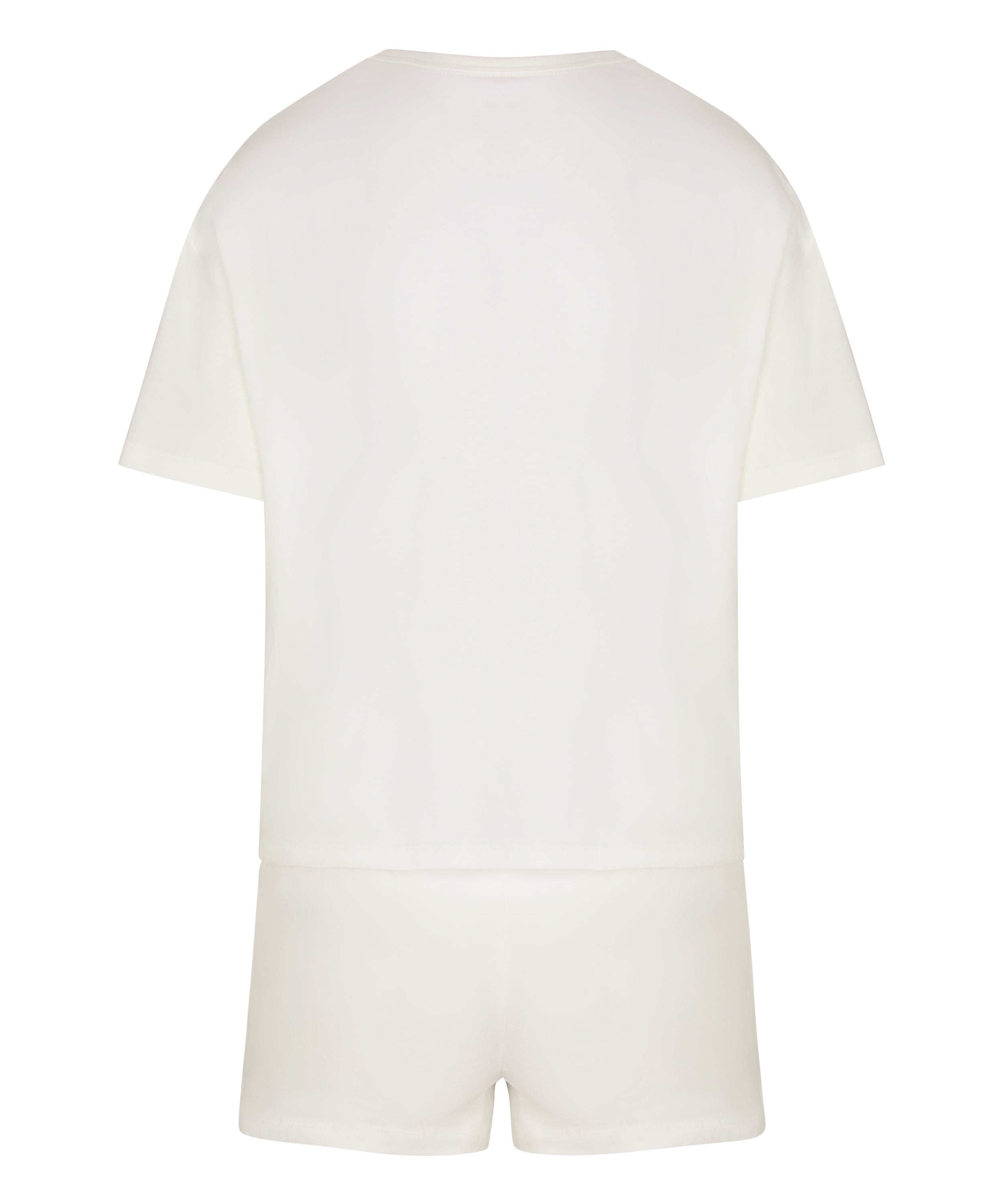 Pyjamaset Cotton, White, main