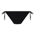 Thong Bikini Bottom Luxe, Black