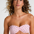 Bandeau Bikini Top Alicante, Pink