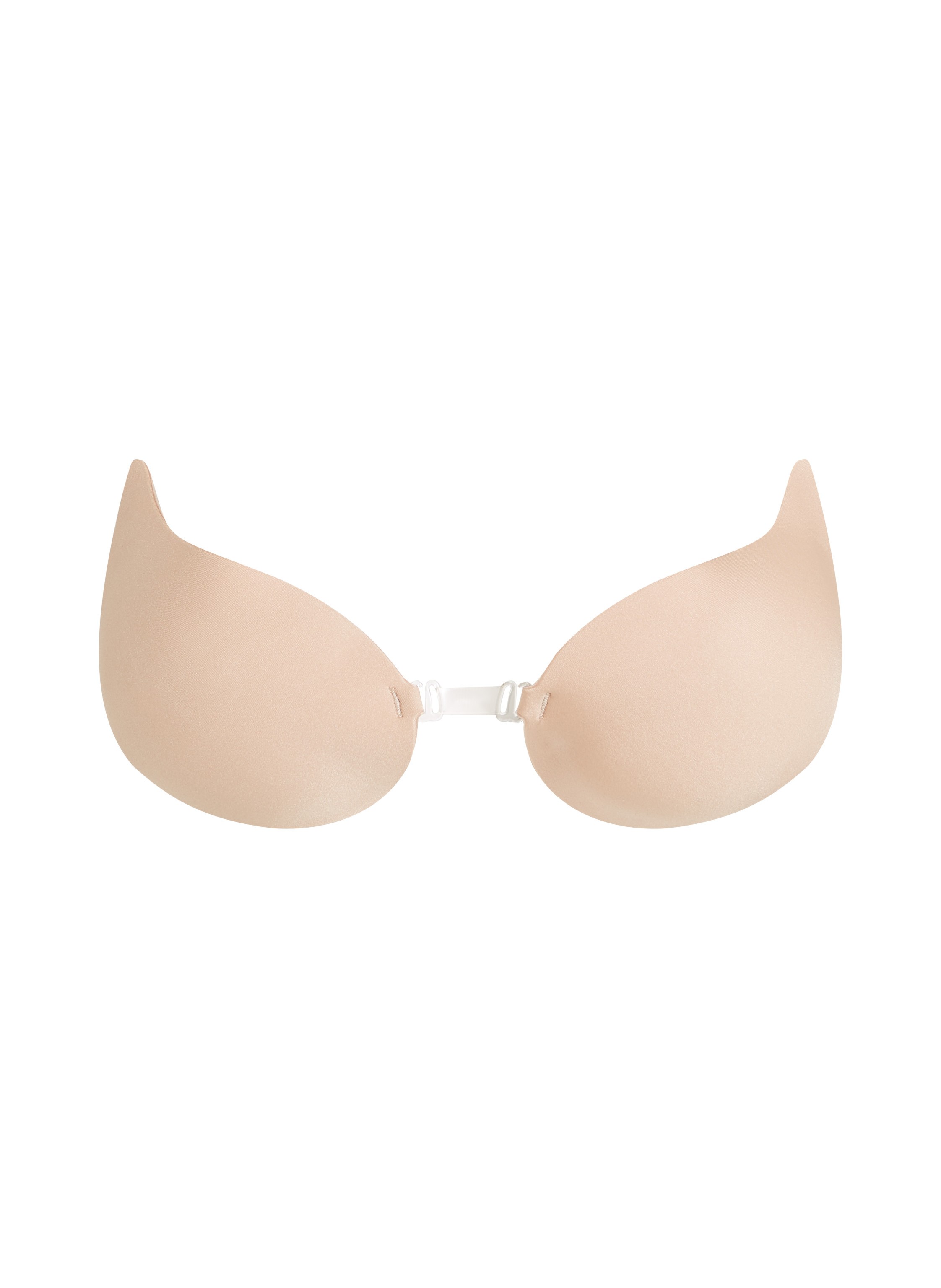 Adhesive bra Plunge, Beige, main