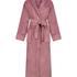 Soft Fleece Bathrobe, Purple