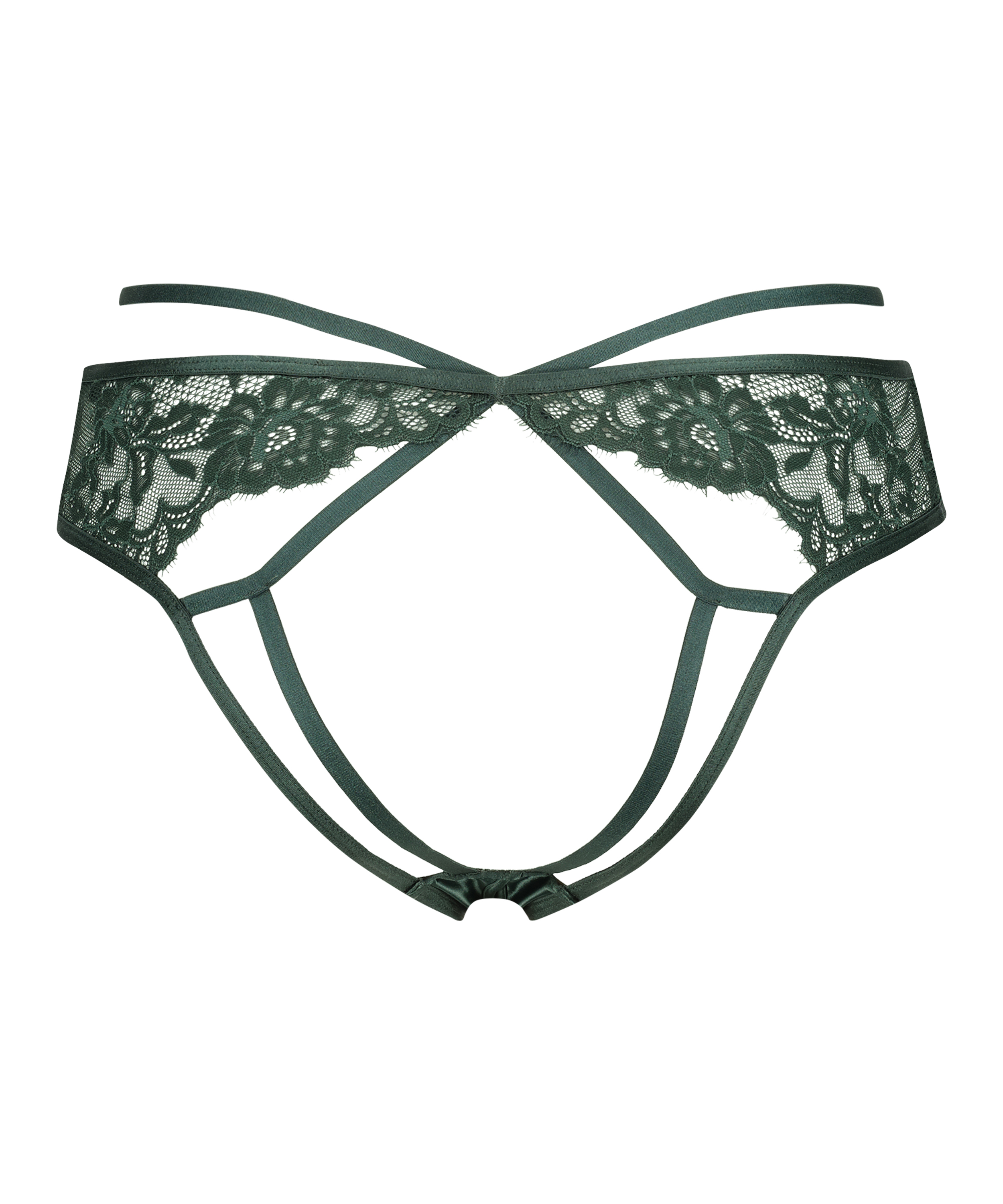 Iggy Open Crotch Brazilian, Green, main