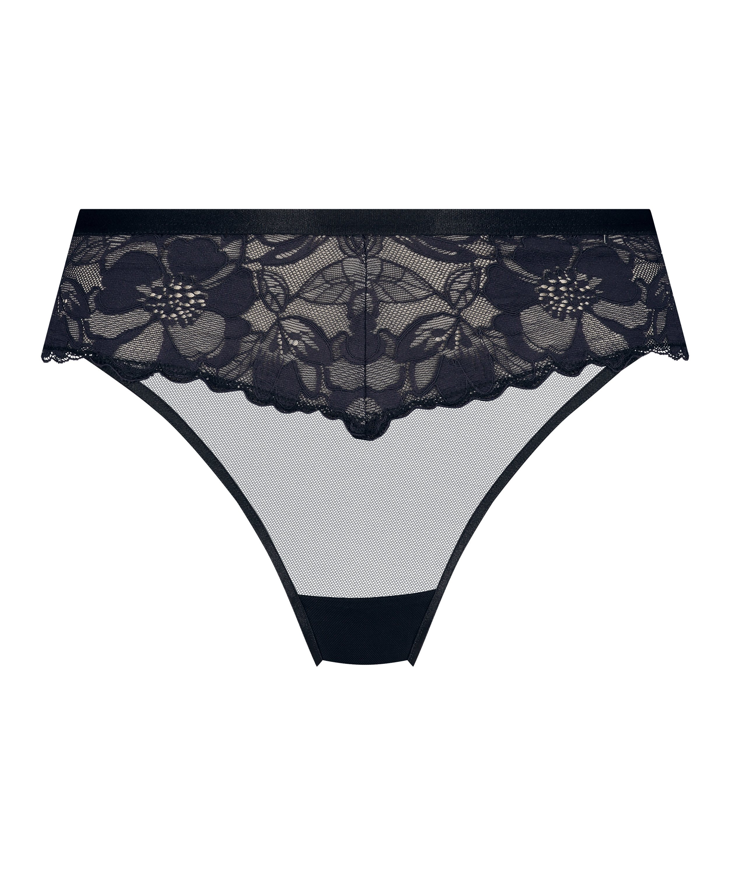 Sophia thong boxers, Black, main