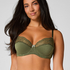 Sophie Non-Padded Underwired Bra, Green