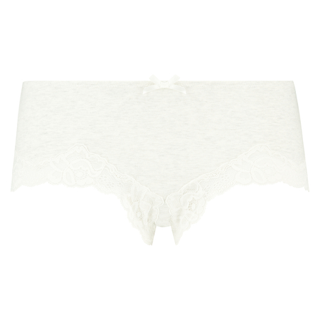 Secret Lace boxers cotton, Gray