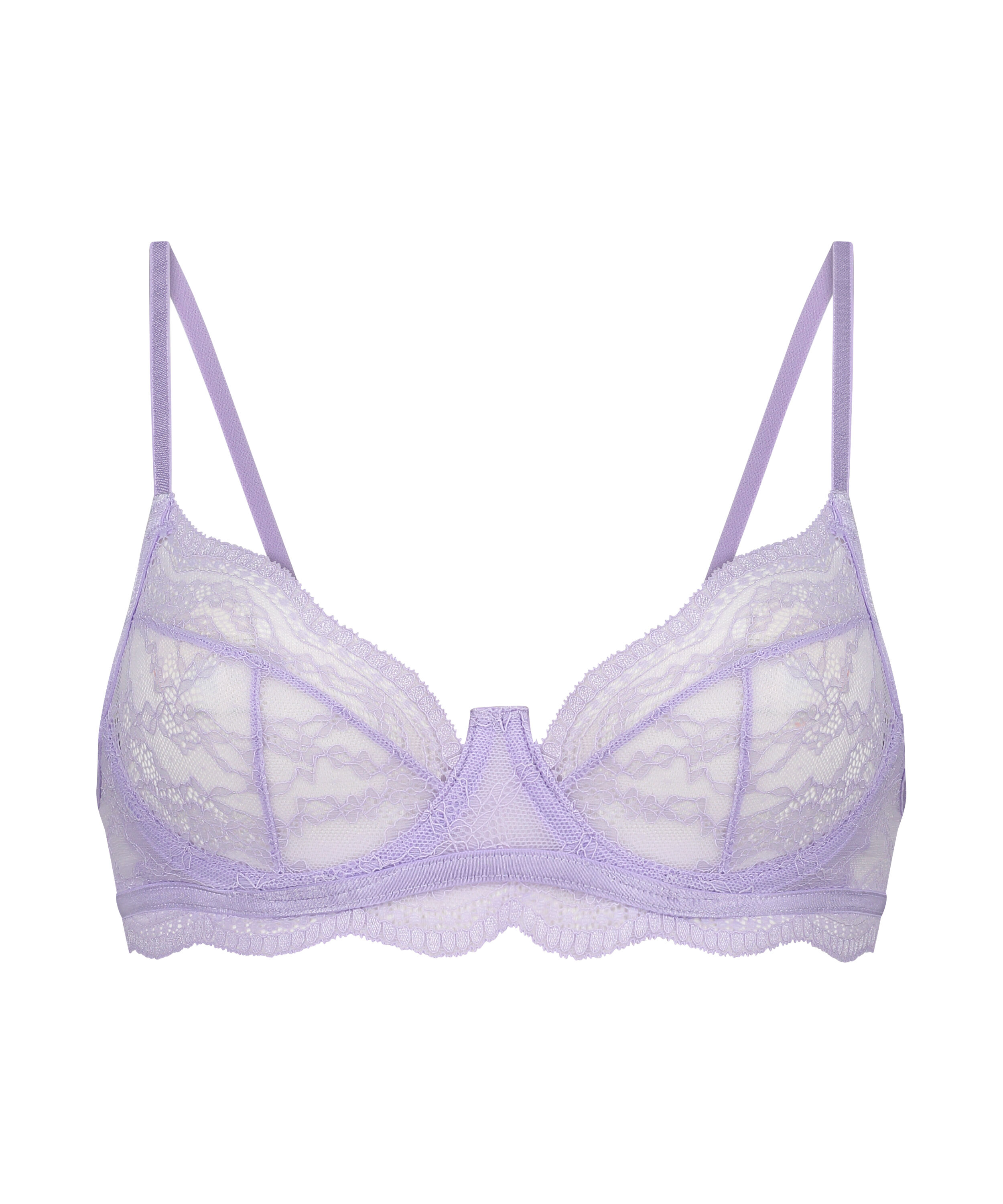 Isabelle Non-Padded Underwired Bra, Purple
