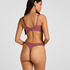 Nina Non-Padded Underwired Minimizer Bra, Purple